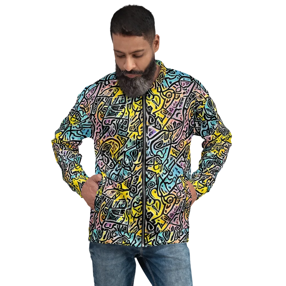 Chromatic Cipher on Bomber Jacket — Front