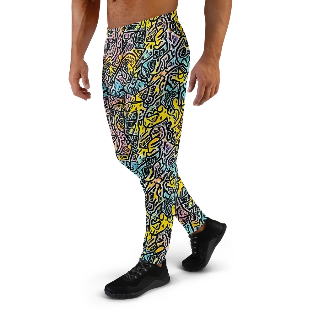 Chromatic Cipher on Men's Joggers — Left