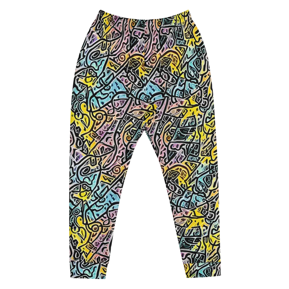 Chromatic Cipher on Men's Joggers — Front