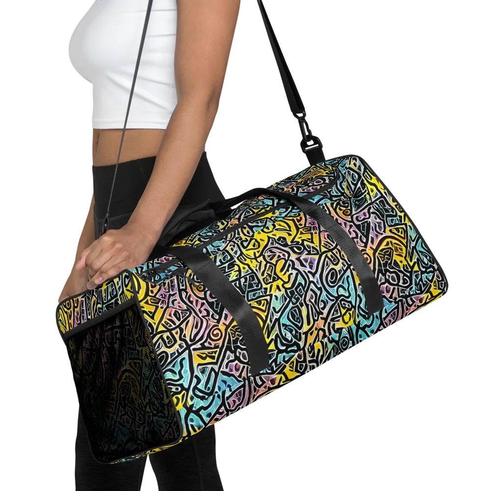 Chromatic Cipher on Duffle Bag — Front