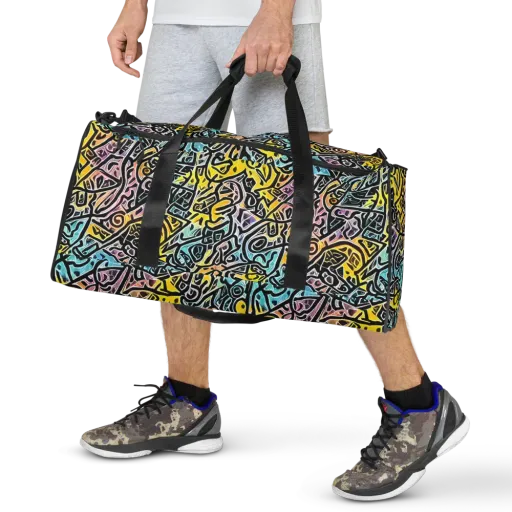 Chromatic Cipher on a Duffle Bag