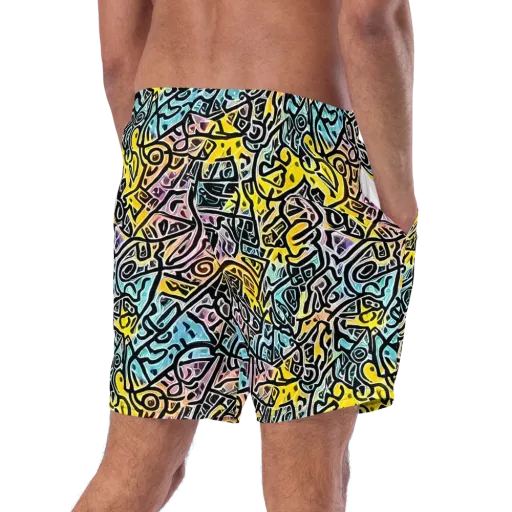 Chromatic Cipher on a Swim Trunks