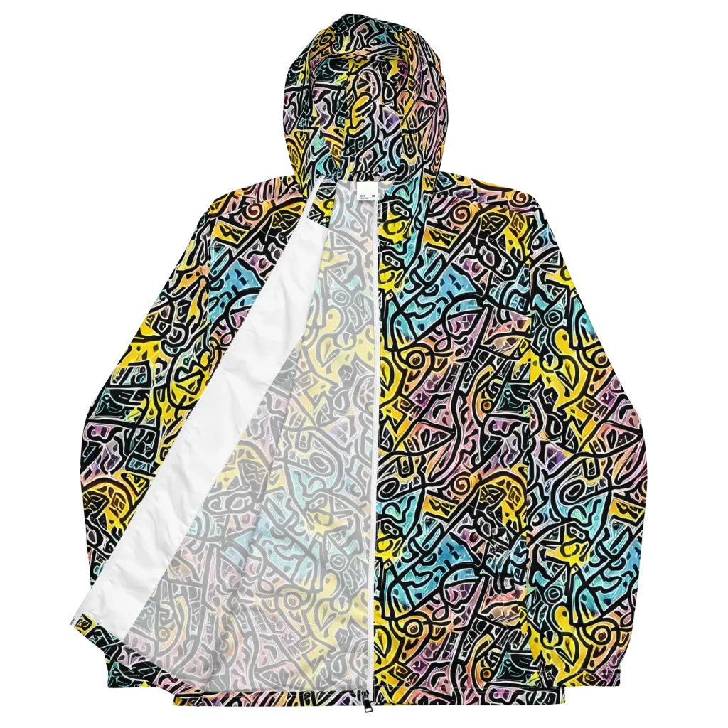Chromatic Cipher on Men's Windbreaker — Front