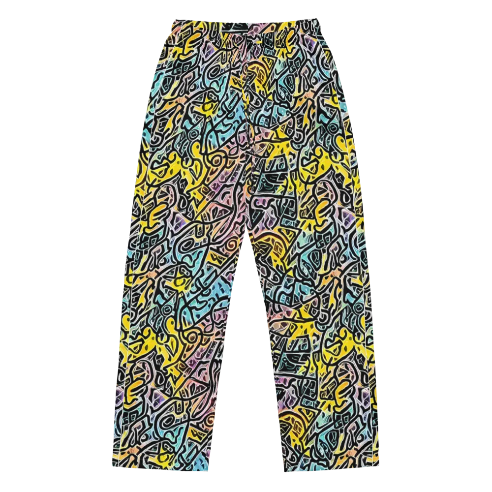 Chromatic Cipher on Women's Pajama Pants — Front