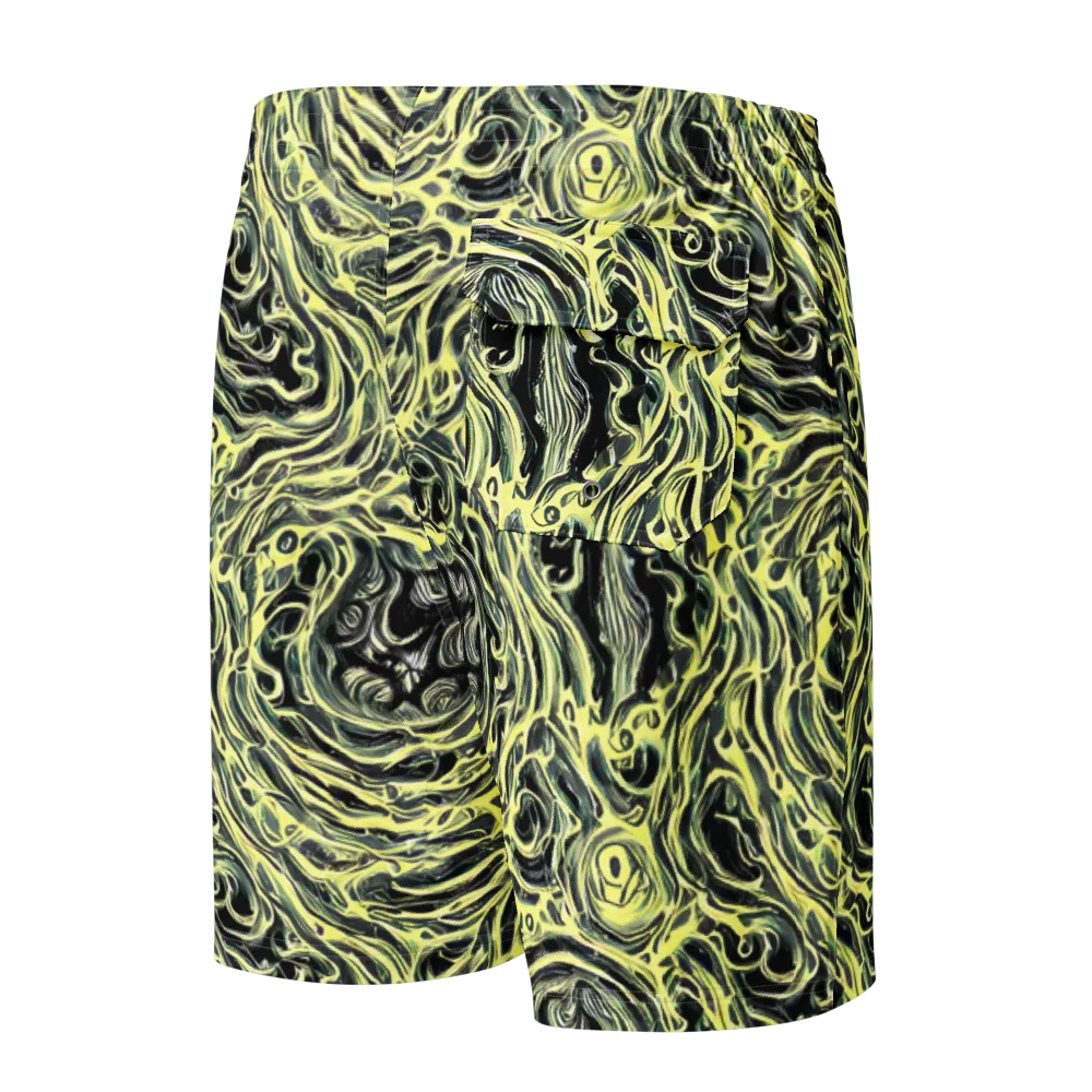 Venom Veil on Men's Board Shorts — Back