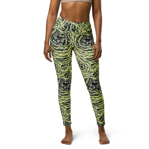 Venom Veil on a Yoga Leggings