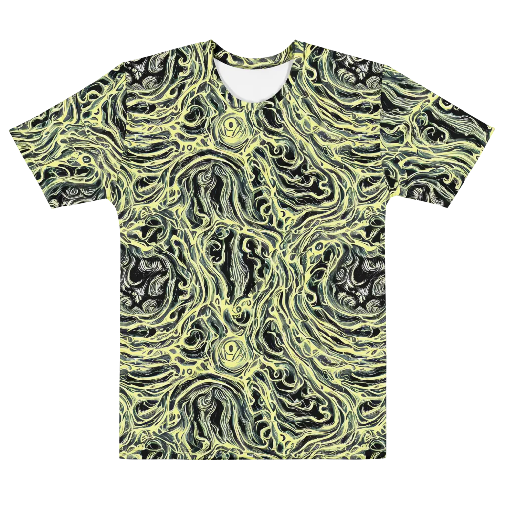 Venom Veil on Men's Cotton Crew Neck T-Shirt — Front