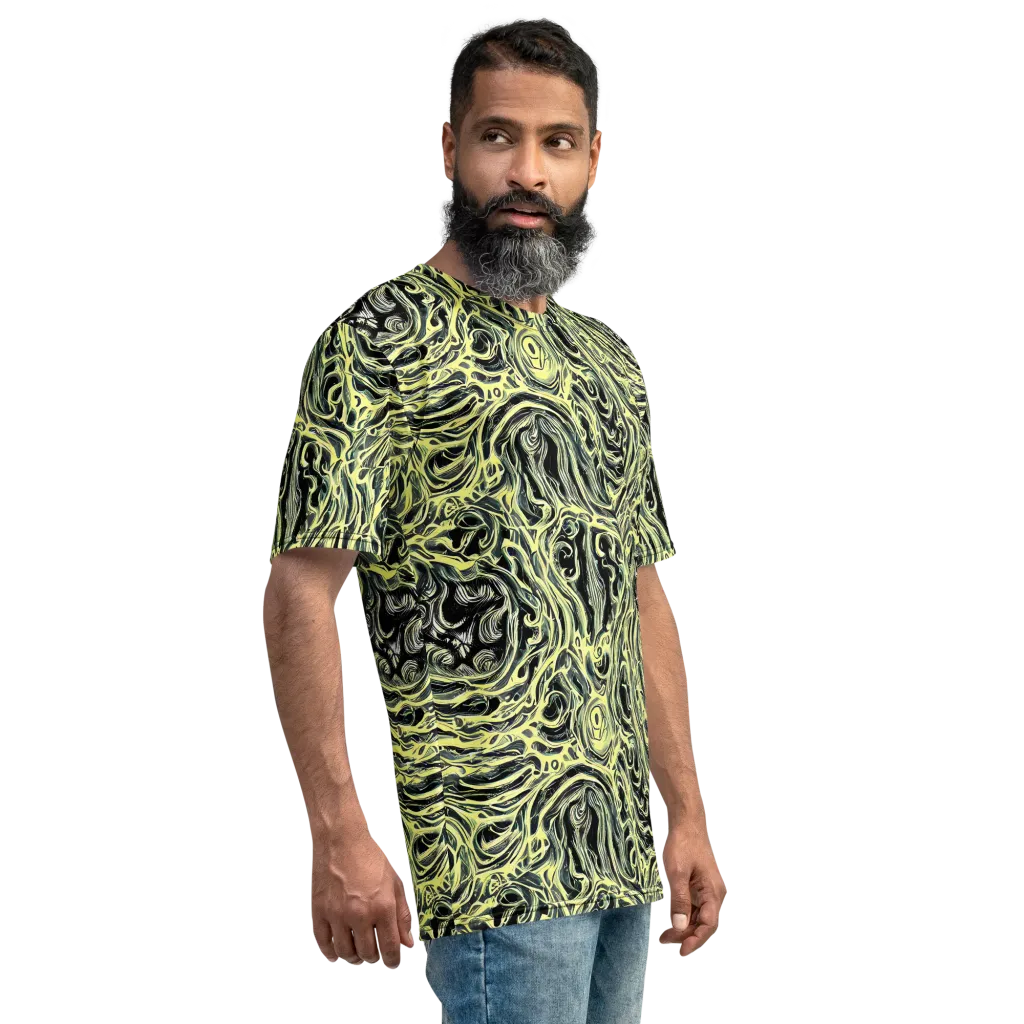 Venom Veil on Men's Crew Neck T-Shirt — Right