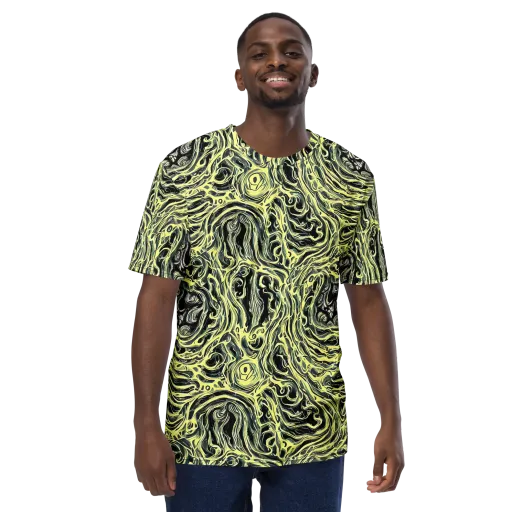 Venom Veil on a Men's Crew Neck T-Shirt