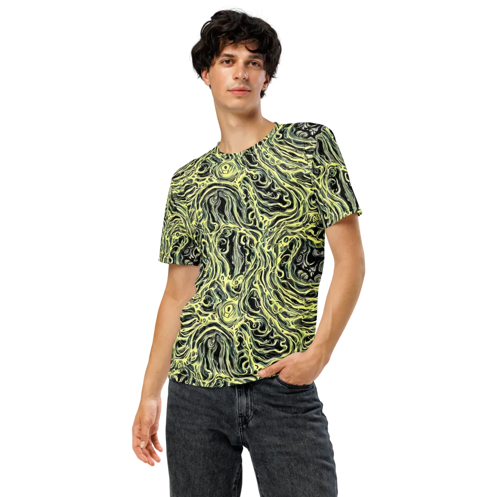 Venom Veil on Men's Crew Neck T-Shirt — Front