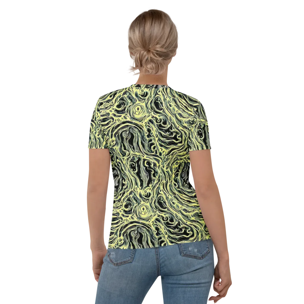 Venom Veil on Women's Crew Neck T-Shirt — Back