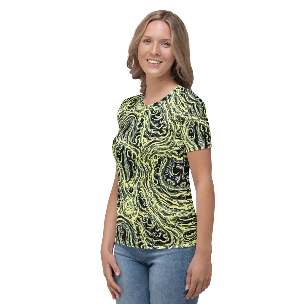 Venom Veil on Women's Crew Neck T-Shirt — Left