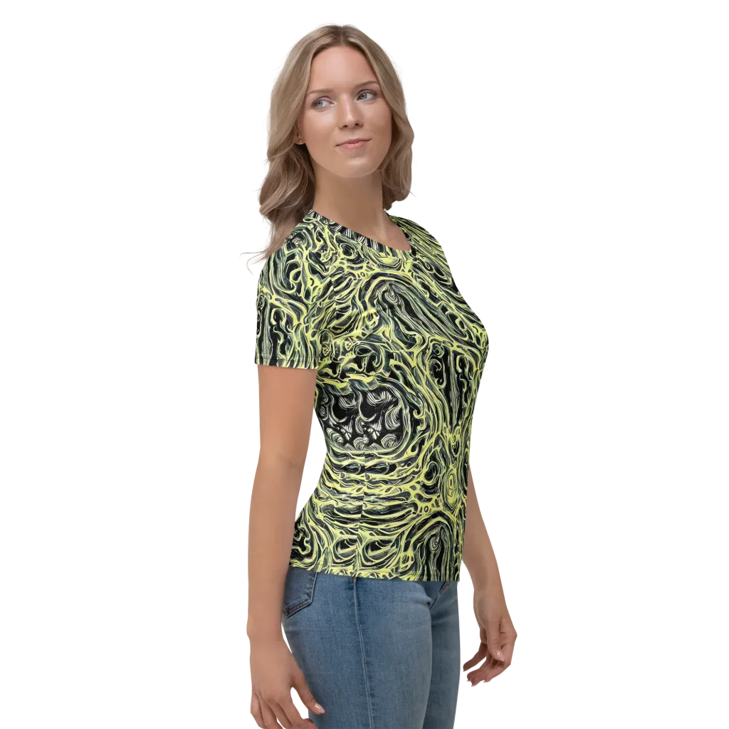Venom Veil on Women's Crew Neck T-Shirt — Right