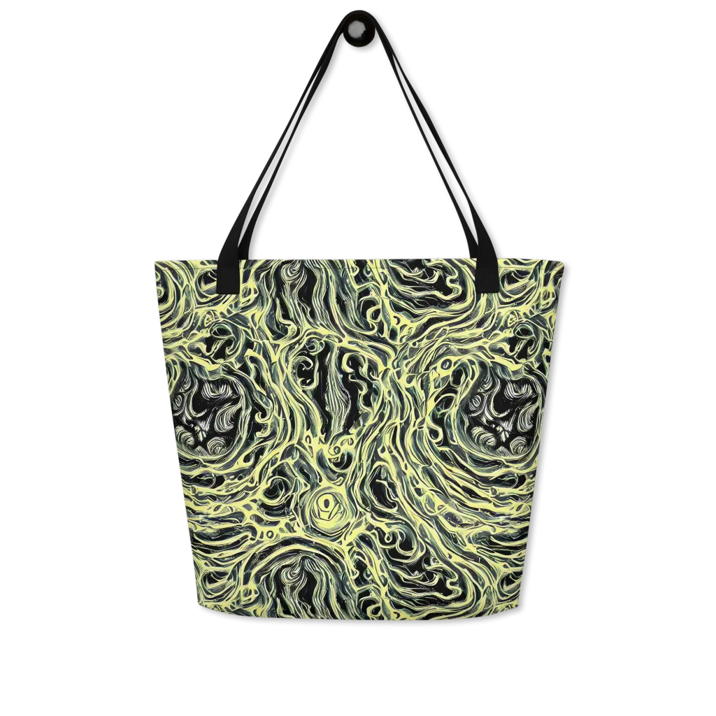 Venom Veil on Large Tote Bag W/ Pocket — Front