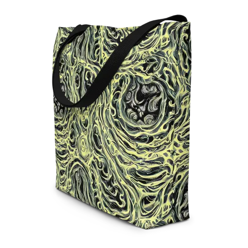 Venom Veil on a Large Tote Bag W/ Pocket