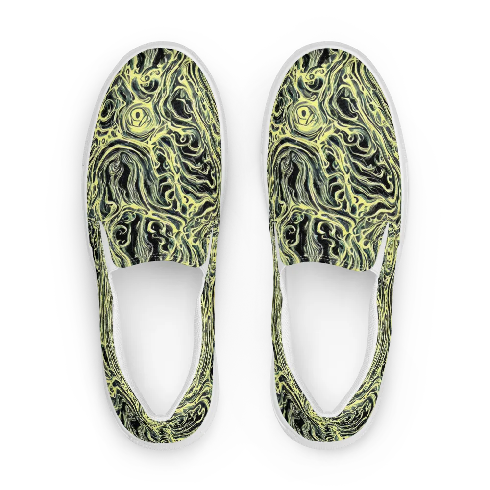Venom Veil on Women's Slip-On Canvas Shoes — Front