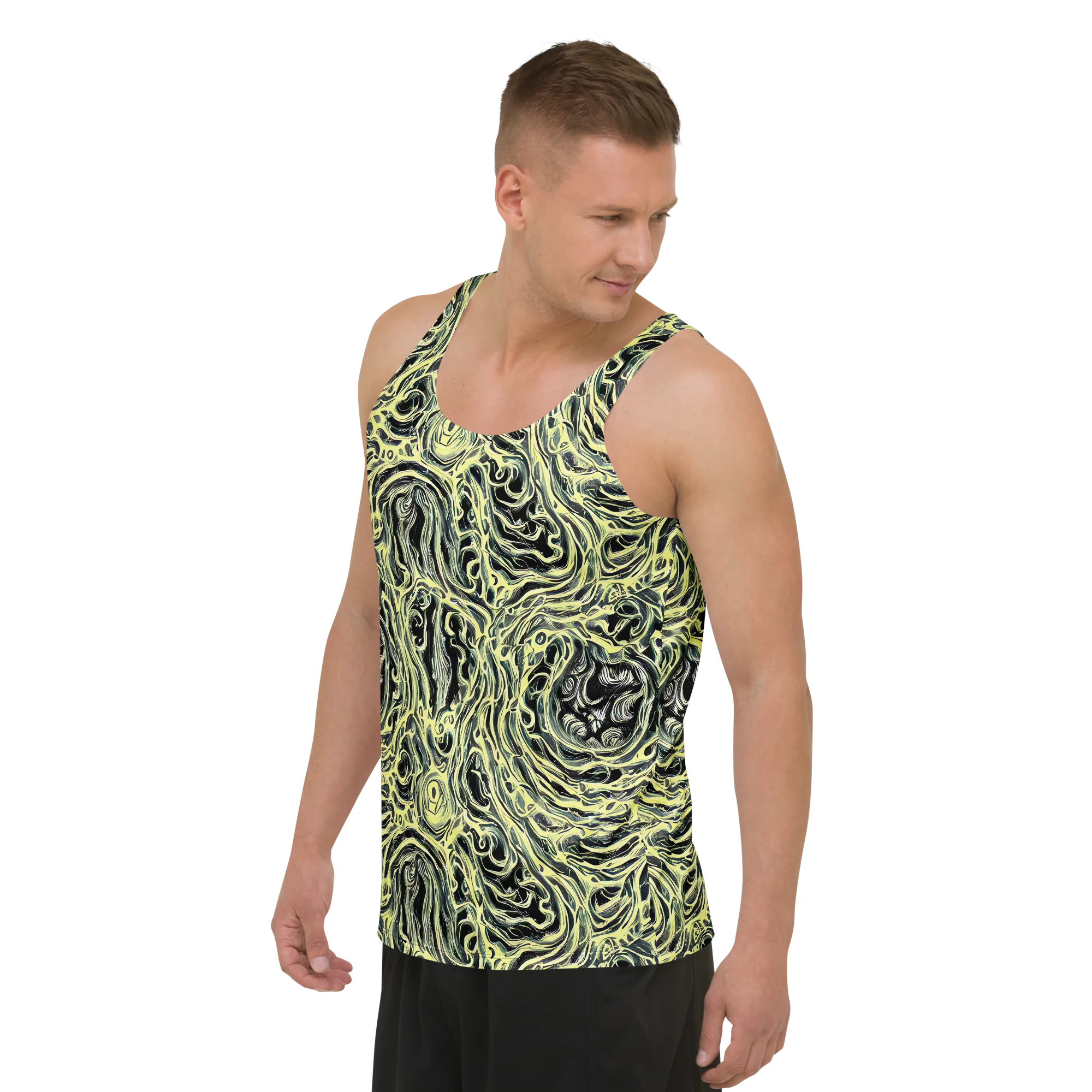 Venom Veil on Men's Tank Top — Left Front