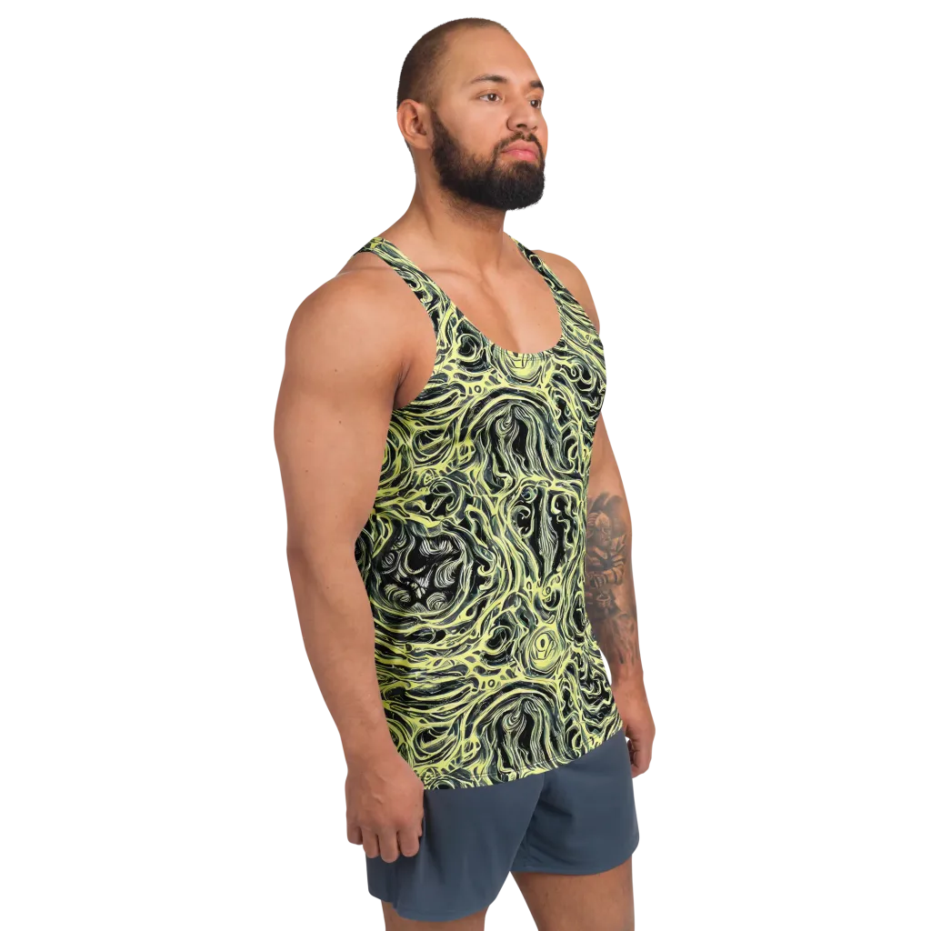 Venom Veil on Men's Tank Top — Right Front