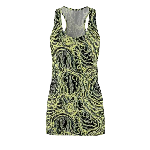 Venom Veil on a Racerback Dress