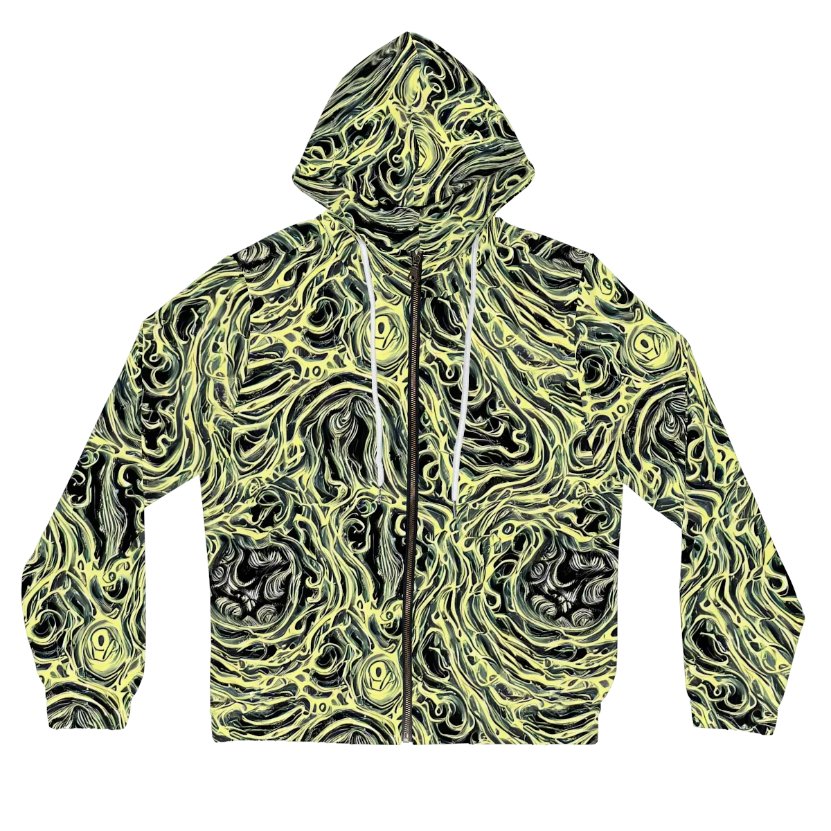 Venom Veil on Women's Full-Zip Hoodie — Front