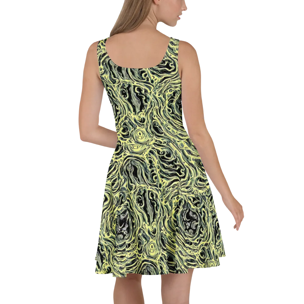 Venom Veil on Skater Dress — Back