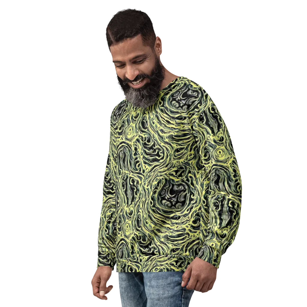 Venom Veil on Sweatshirt — Left Front