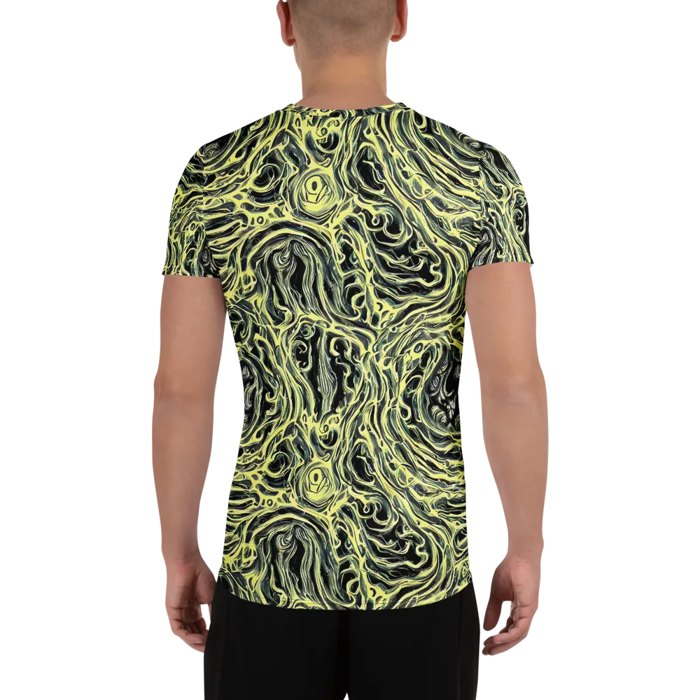 Venom Veil on Men's Athletic T-Shirt — Back