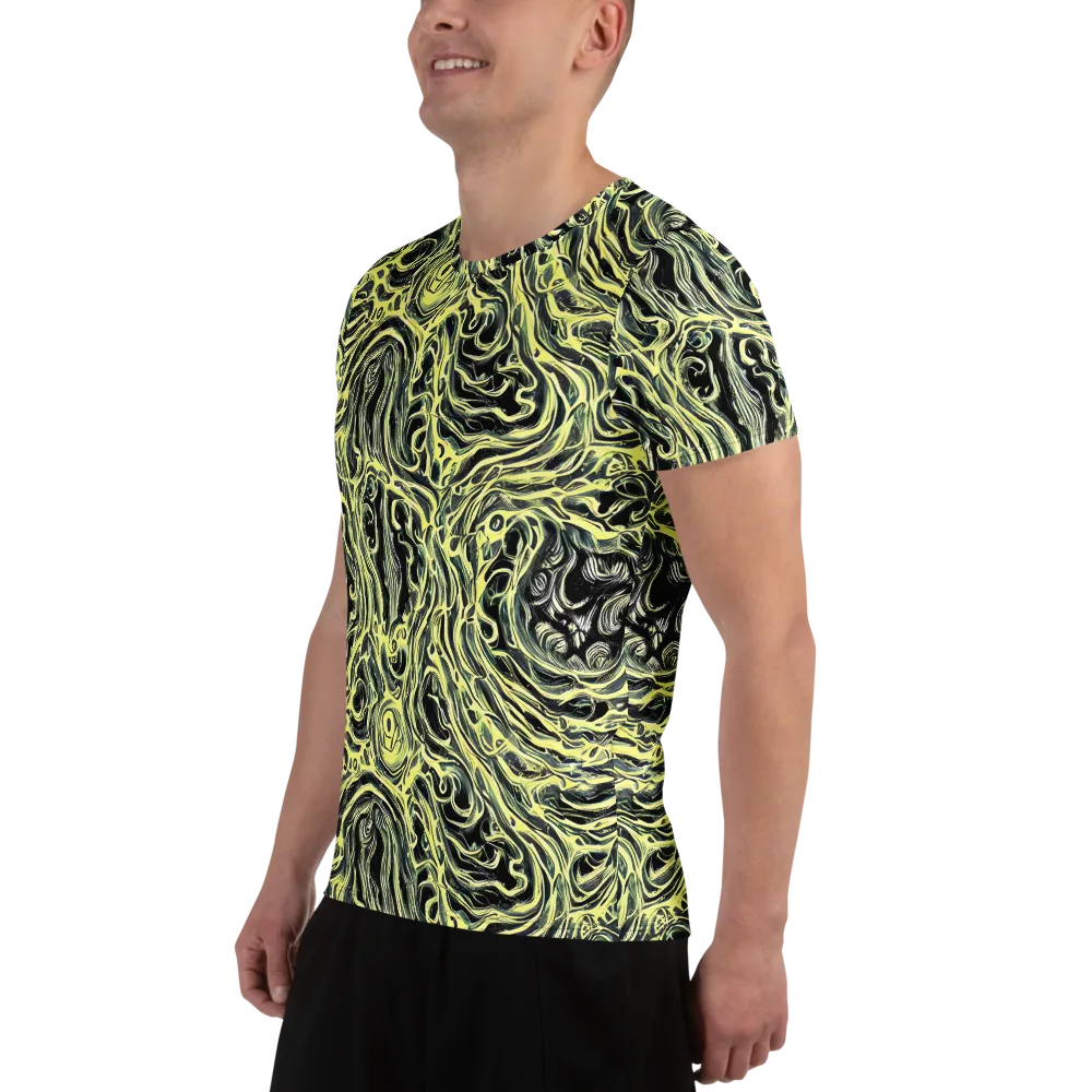 Venom Veil on Men's Athletic T-Shirt — Left