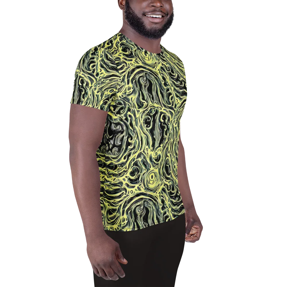 Venom Veil on Men's Athletic T-Shirt — Right