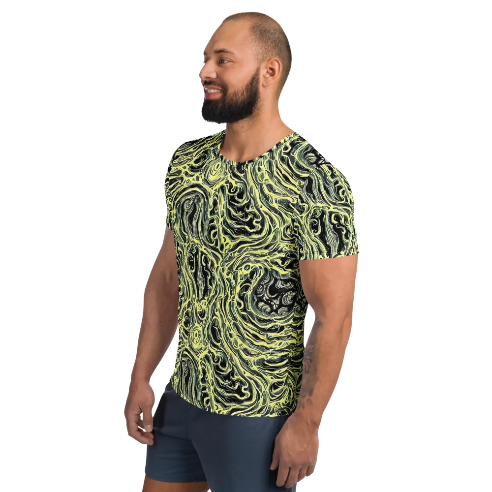 Venom Veil on Men's Athletic T-Shirt — Left