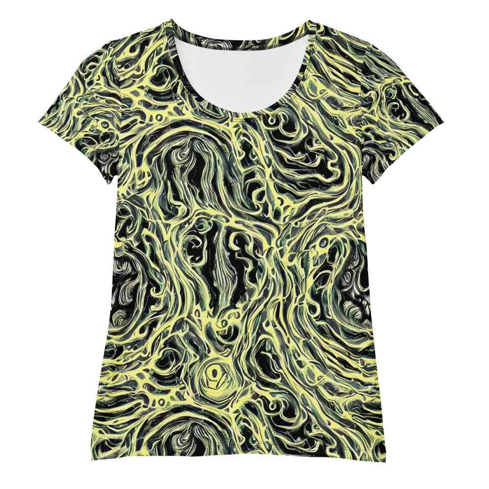 Venom Veil on Women's Athletic T-Shirt — Front