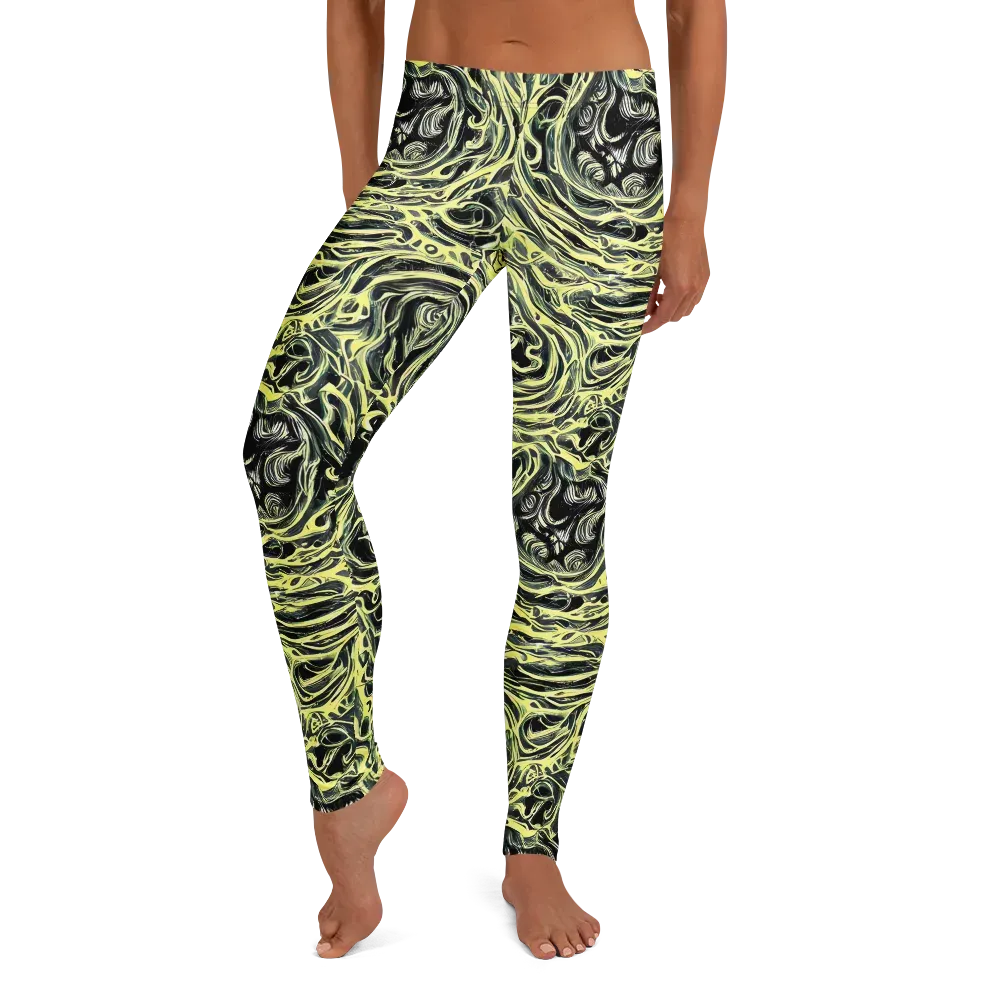 Venom Veil on Leggings — Front