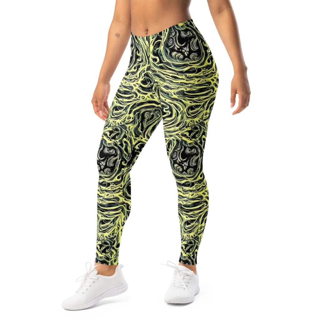 Venom Veil on Leggings — Left Front