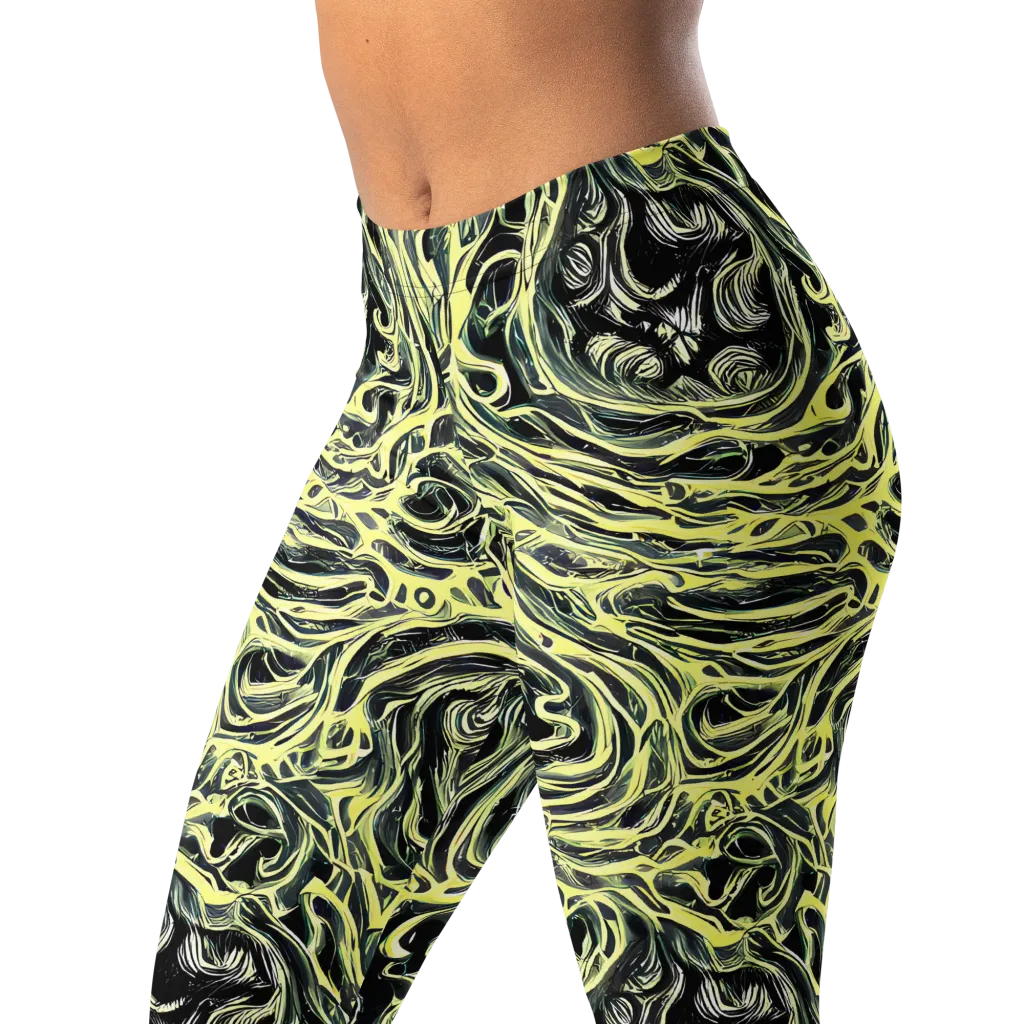Venom Veil on Leggings — Left Front