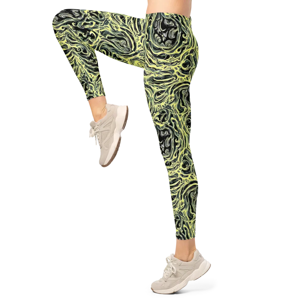 Venom Veil on Leggings — Left