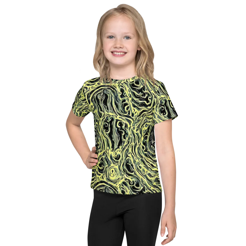 Venom Veil on Kids Crew Neck T-Shirt — Front