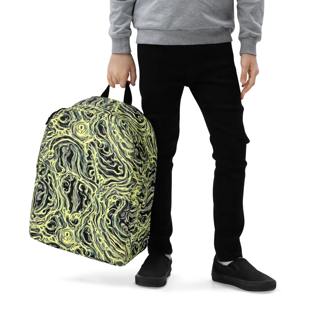 Venom Veil on Minimalist Backpack — Zoomed-in