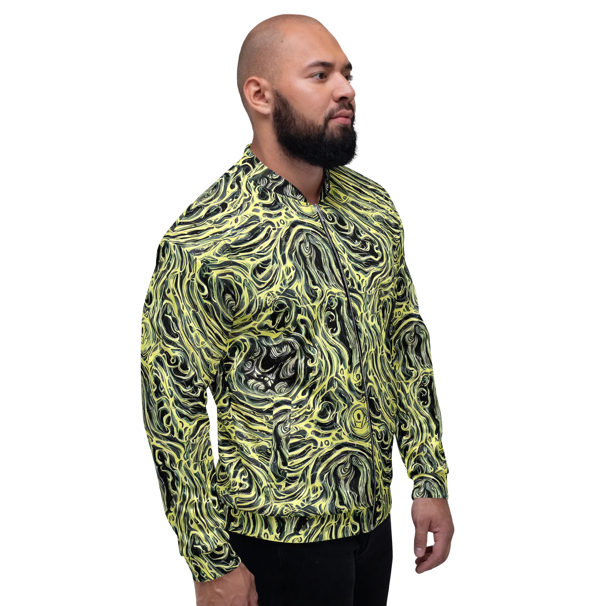 Venom Veil on Bomber Jacket — Right