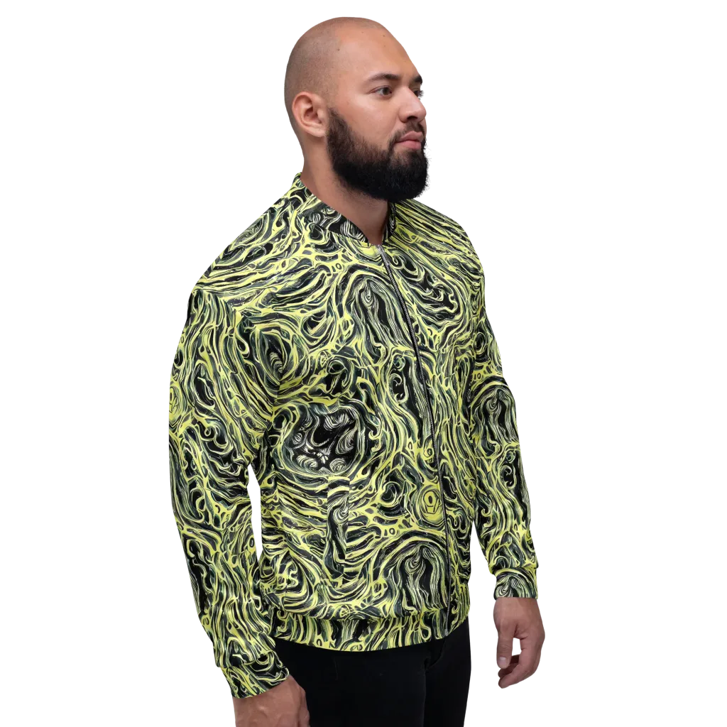 Venom Veil on Bomber Jacket — Right