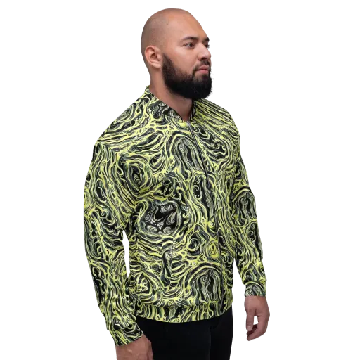 Venom Veil on a Bomber Jacket