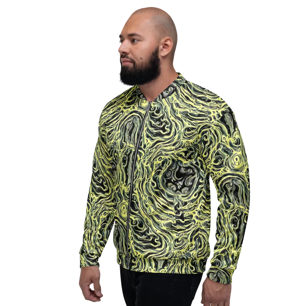 Venom Veil on Bomber Jacket — Left