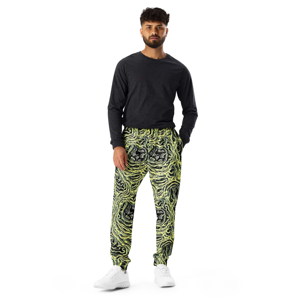 Venom Veil on Men's Joggers — Front