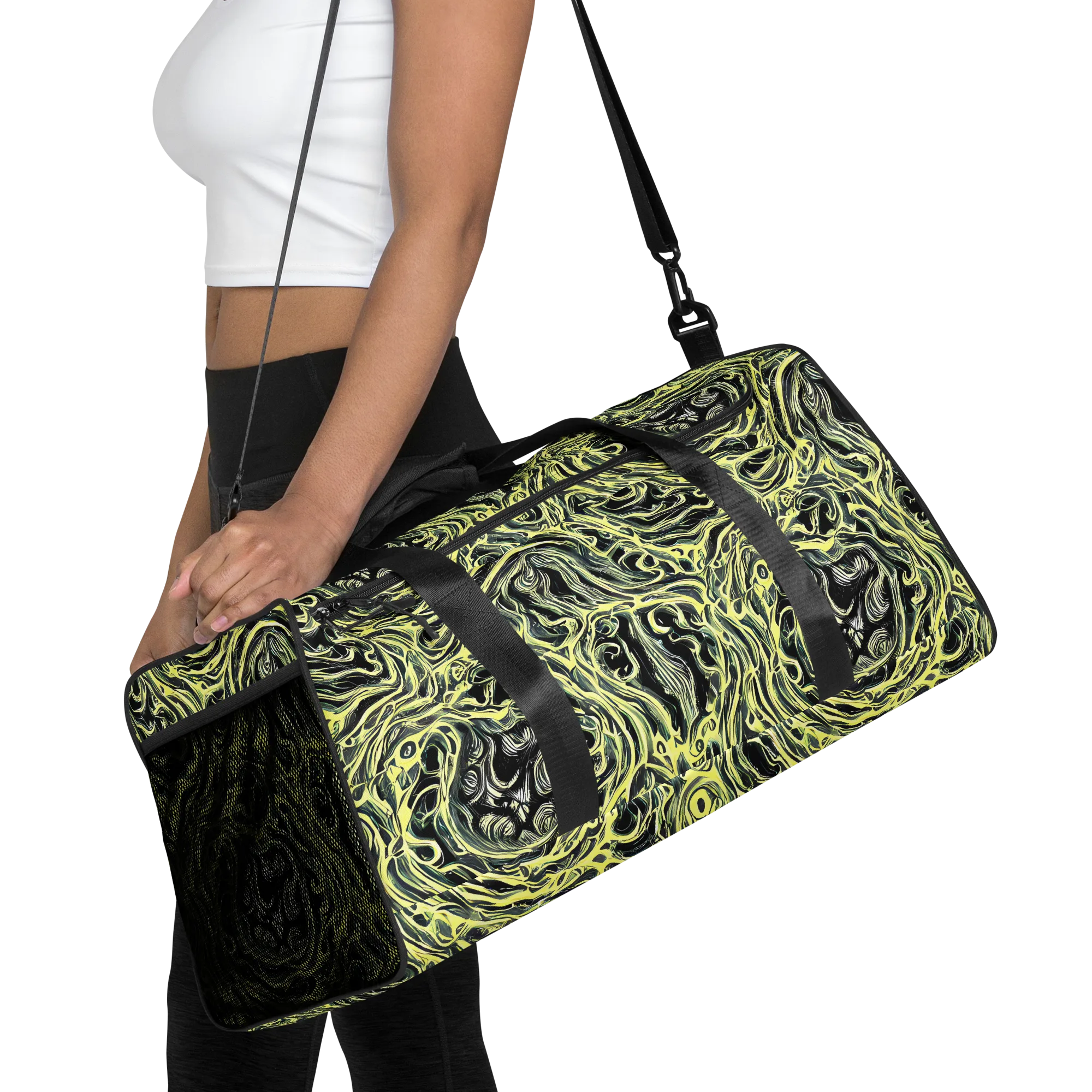 Venom Veil on Duffle Bag — Front