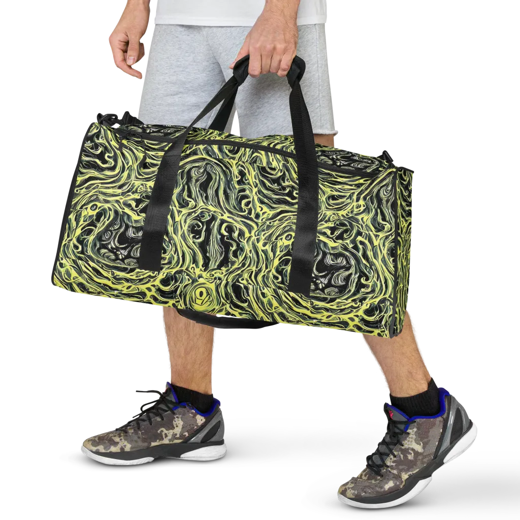 Venom Veil on Duffle Bag — Front