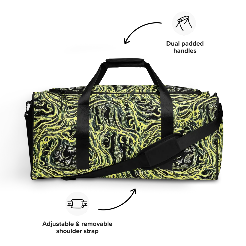 Venom Veil on Duffle Bag — Front