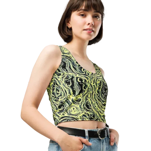 Venom Veil on a Crop Top