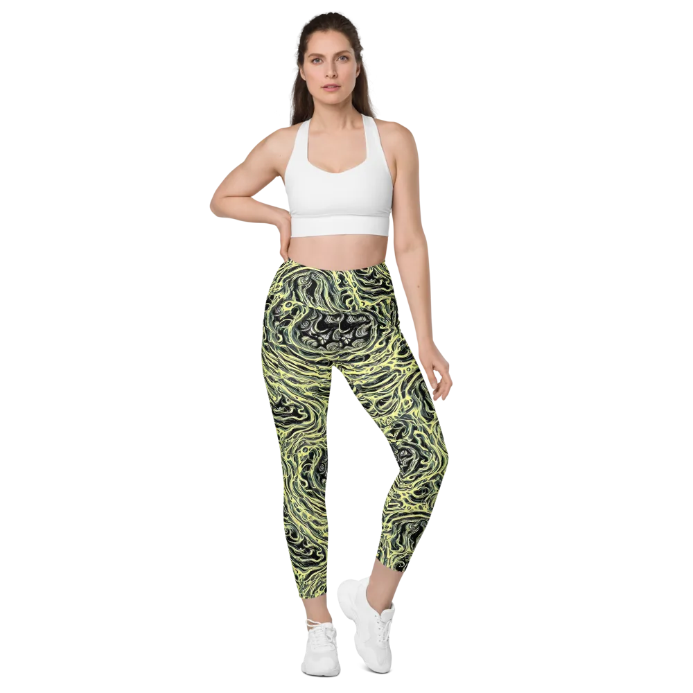 Venom Veil on Leggings with Pockets — Front