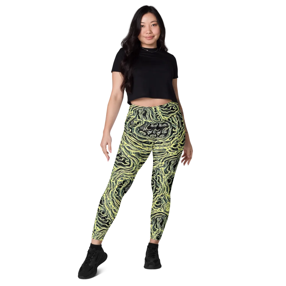 Venom Veil on Leggings with Pockets — Front