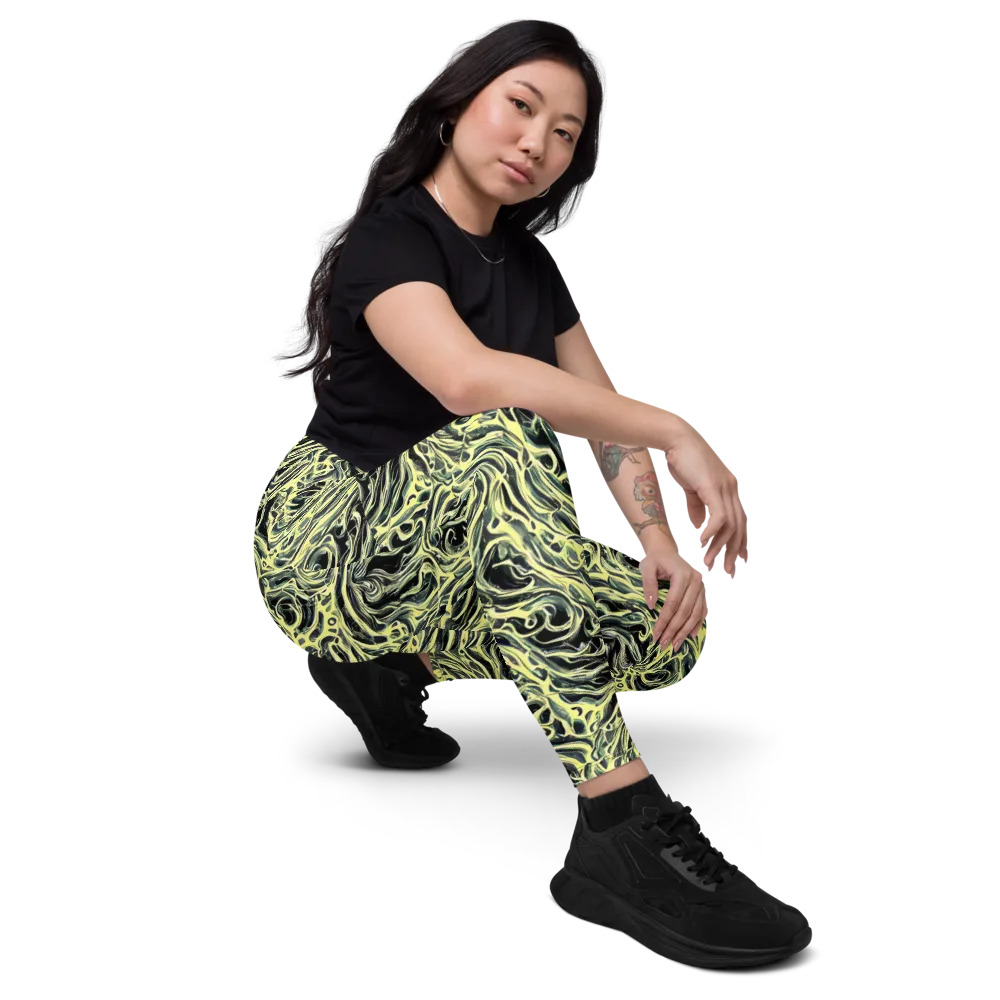 Venom Veil on Leggings with Pockets — Right Front