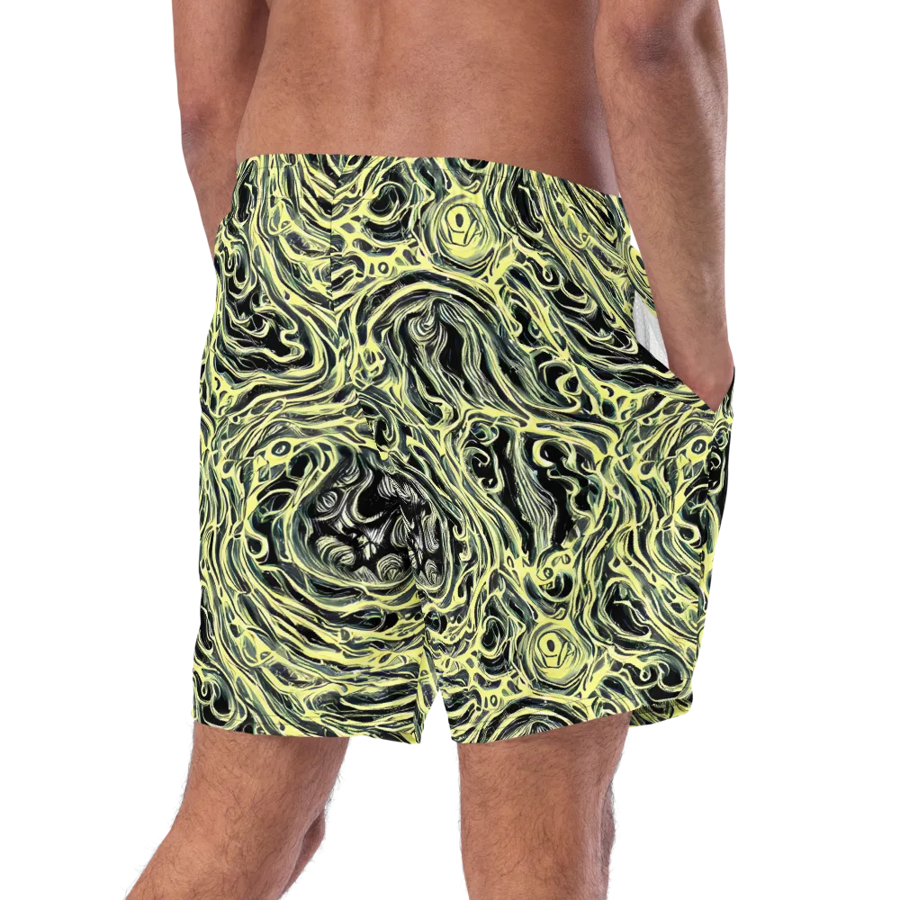 Venom Veil on Swim Trunks — Right Back